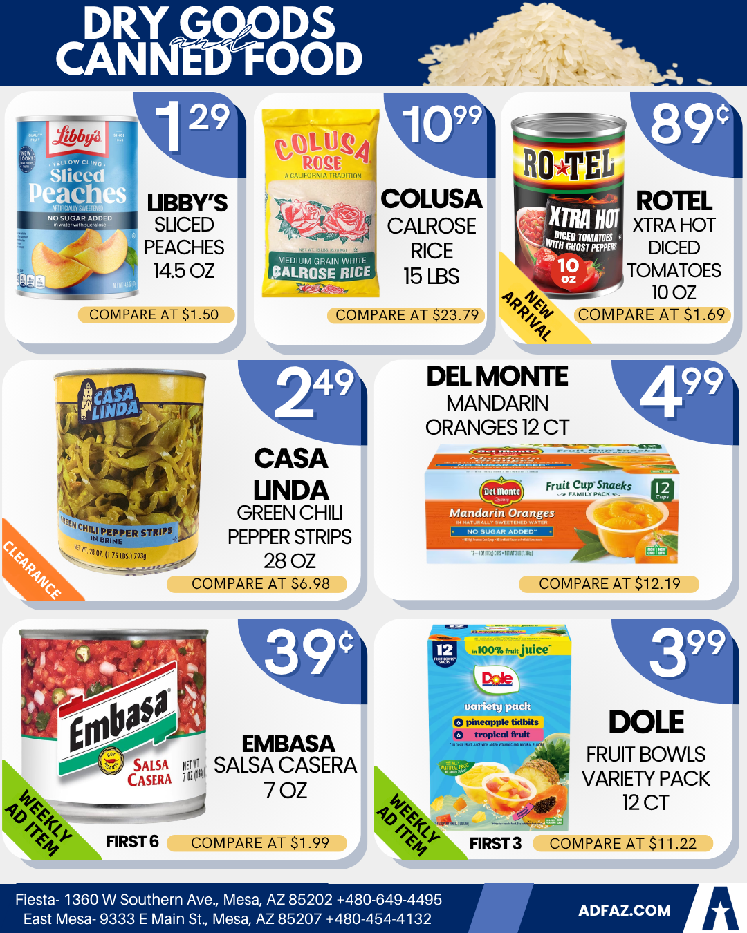 14 Canned Goods1 1