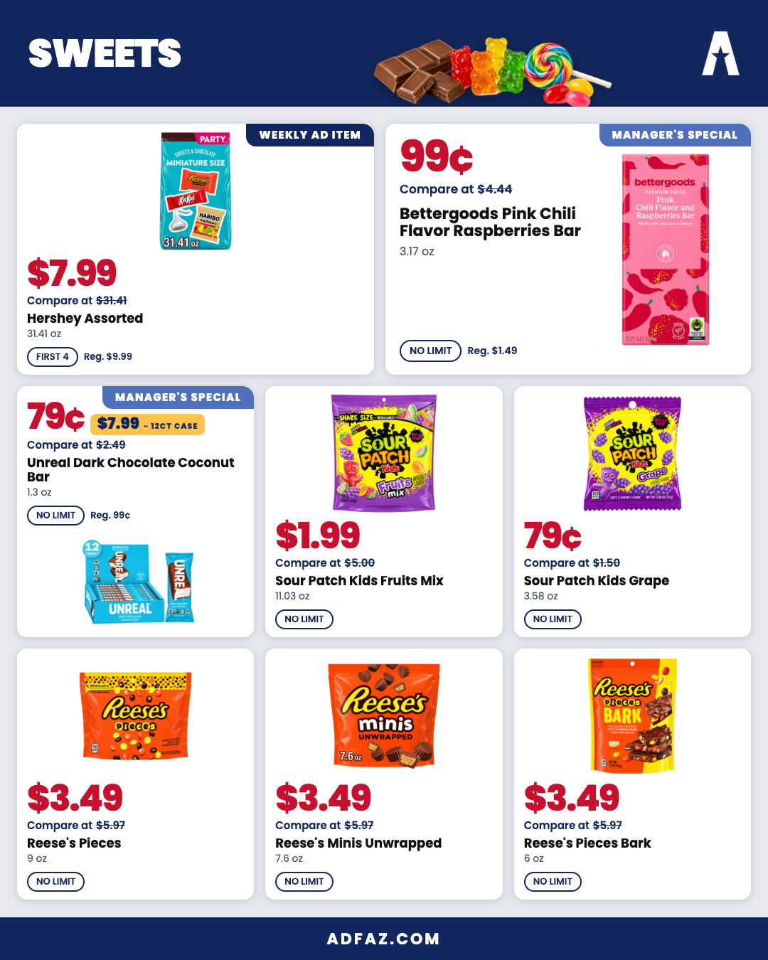 p15 sweets