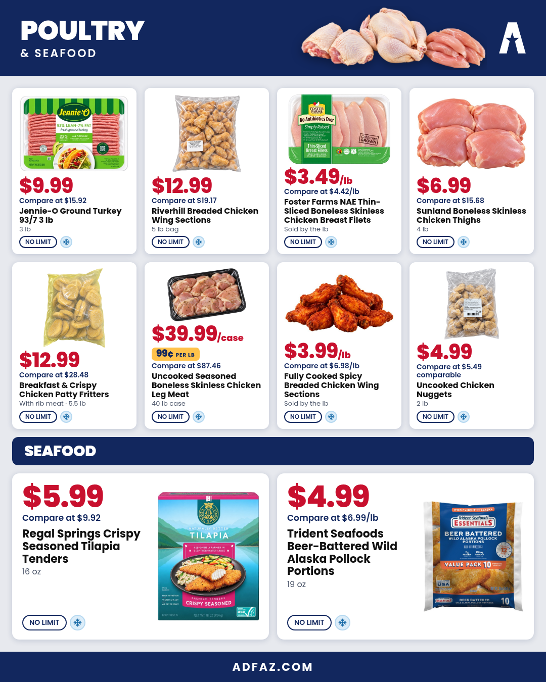 p07 poultry seafood